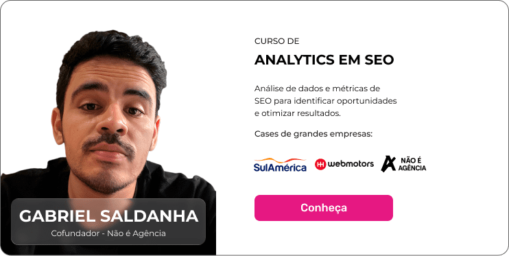 Prof. Gabriel Saldanha - Analytics em SEO