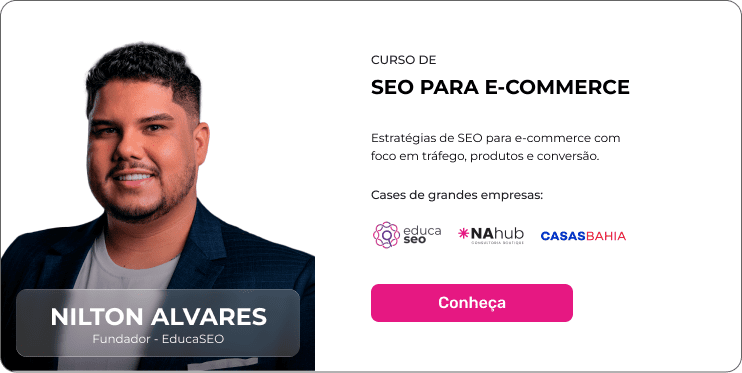 Nilton Alvares - SEO para E-commerce
