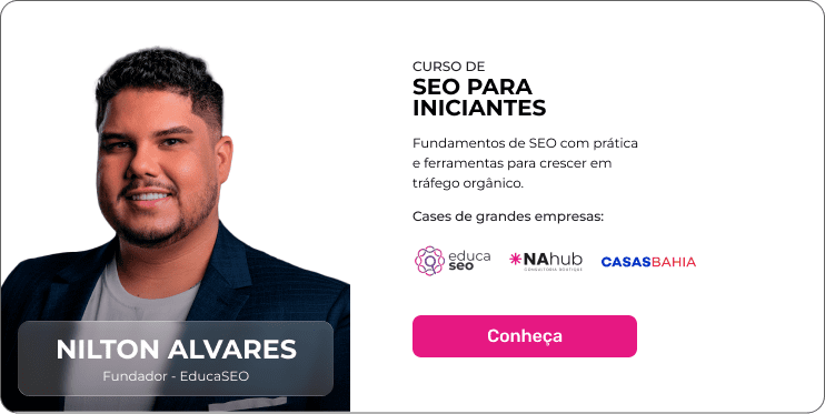 Nilton Alvares - SEO para Iniciantes