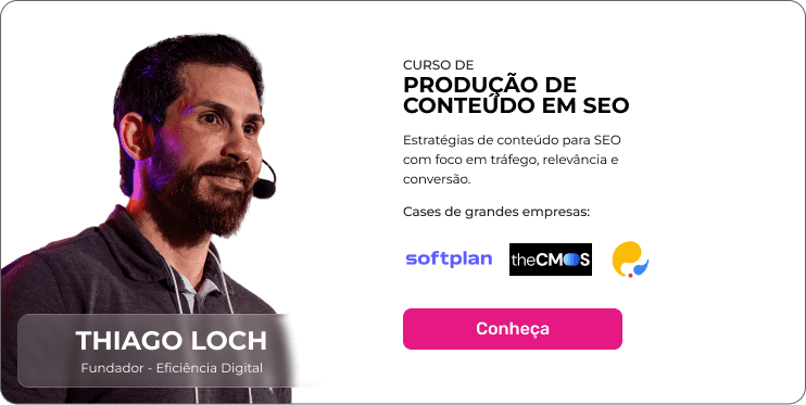 Thiago Loch - Produção de conteúdo em SEO