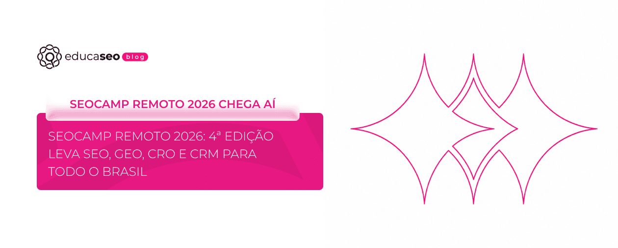 A 4ª edição do SEOcamp será 100% remota, nos dias 17 e 18 de setembro, com 150 palestrantes e um formato inédito de quatro palcos simultâneos.