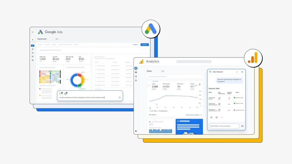 Google Analytics ganha recurso de benchmarking de campanhas dentro do Ask Advisor