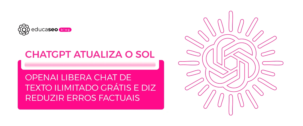 ChatGPT libera chat ilimitado de graça e atualiza o Sol, mudando como marcas são citadas em respostas de IA